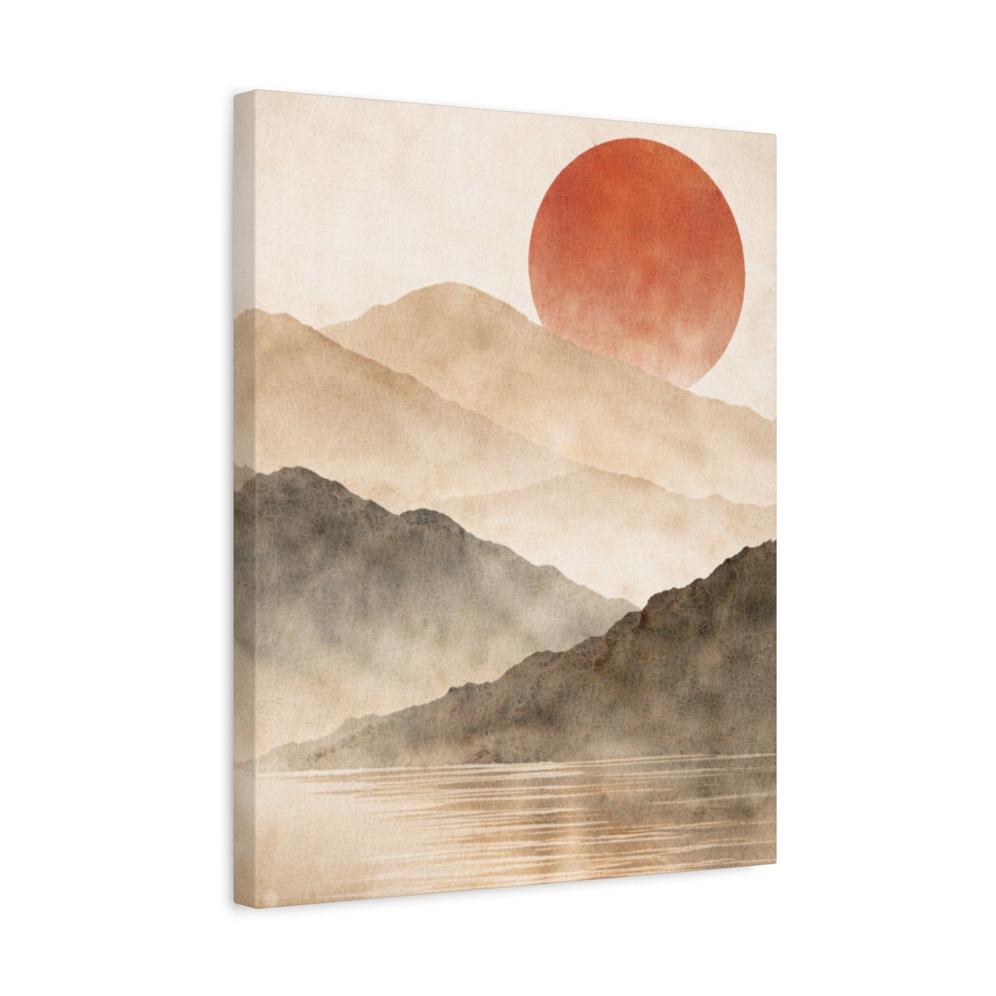 Crimson Sun Horizon