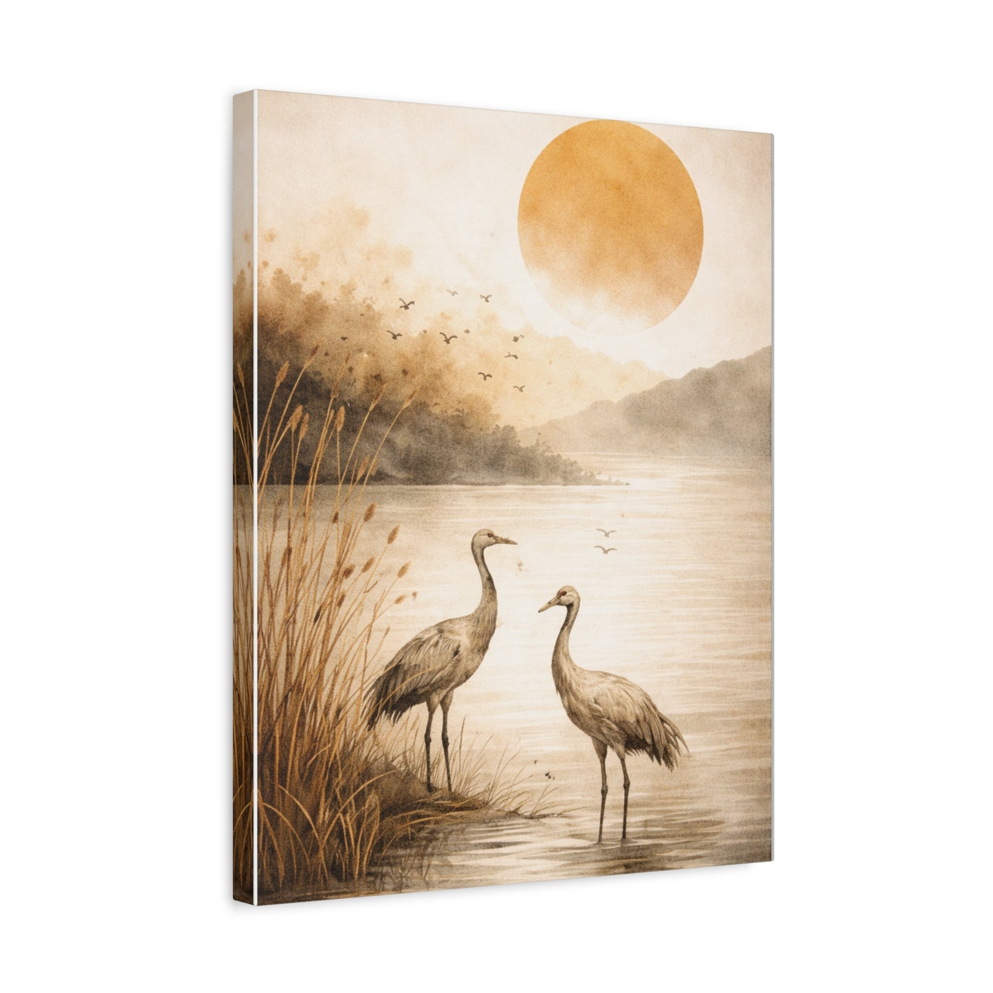 Tranquil Cranes