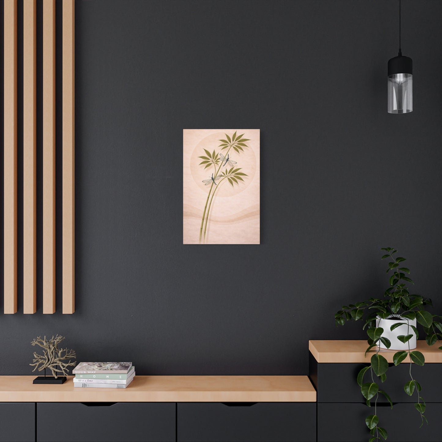 Japandi Dragonfly Canvas