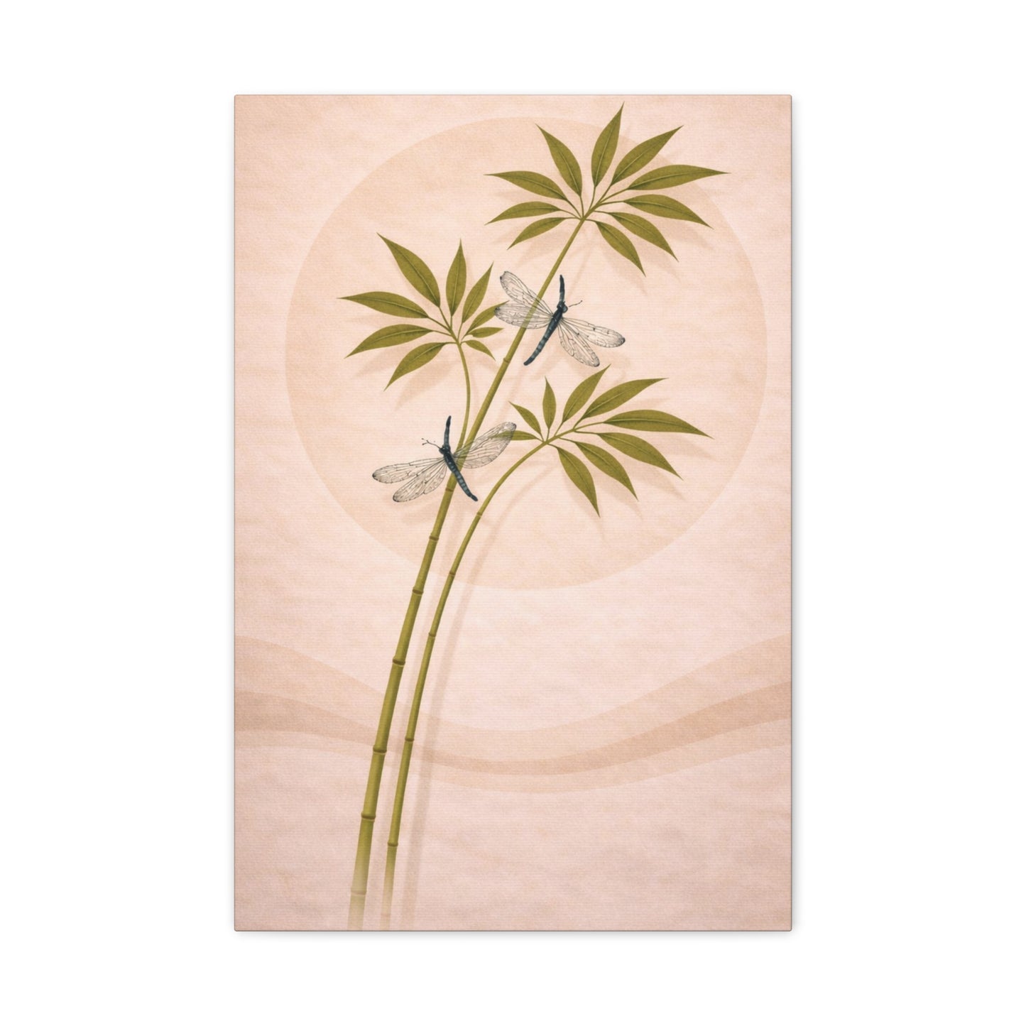 Japandi Dragonfly Canvas
