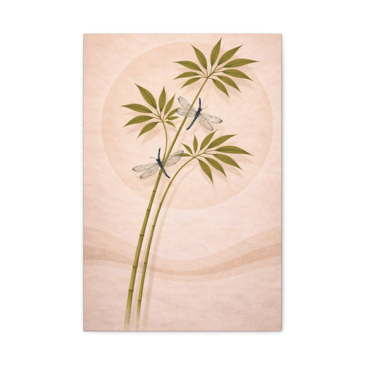 Japandi Dragonfly Canvas