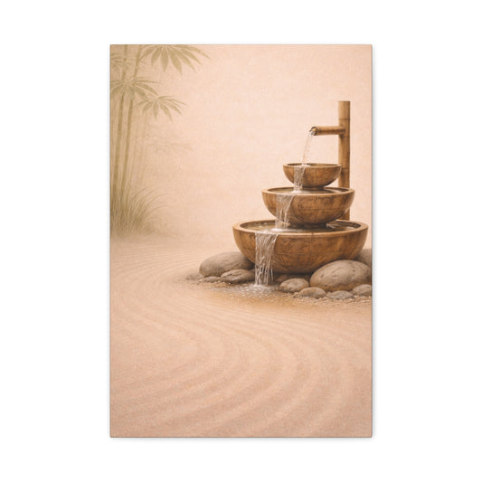 Cascading Zen Fountain