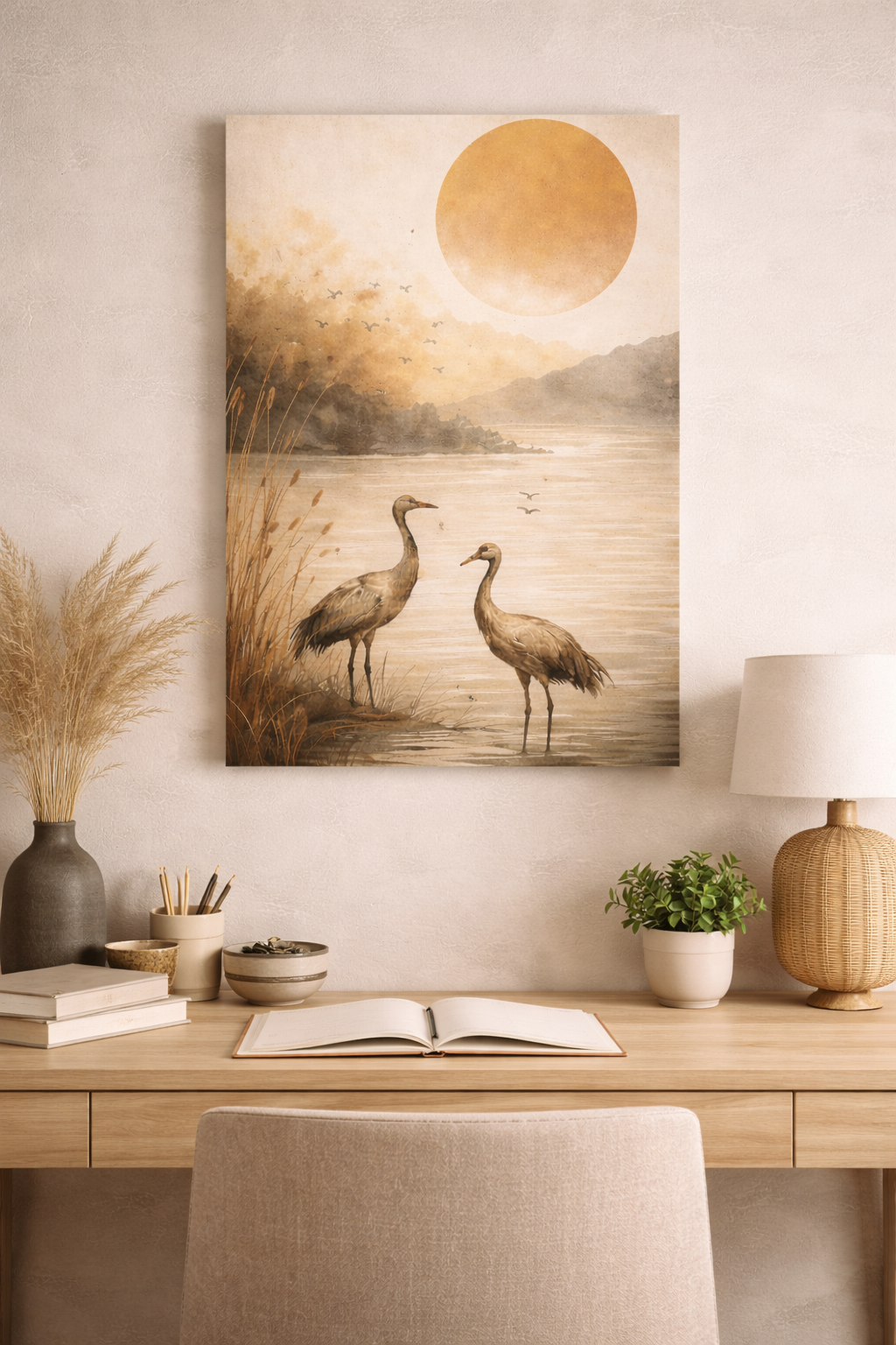 Tranquil Cranes