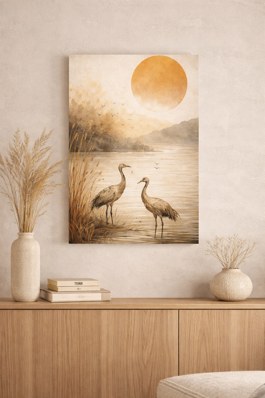 Tranquil Cranes