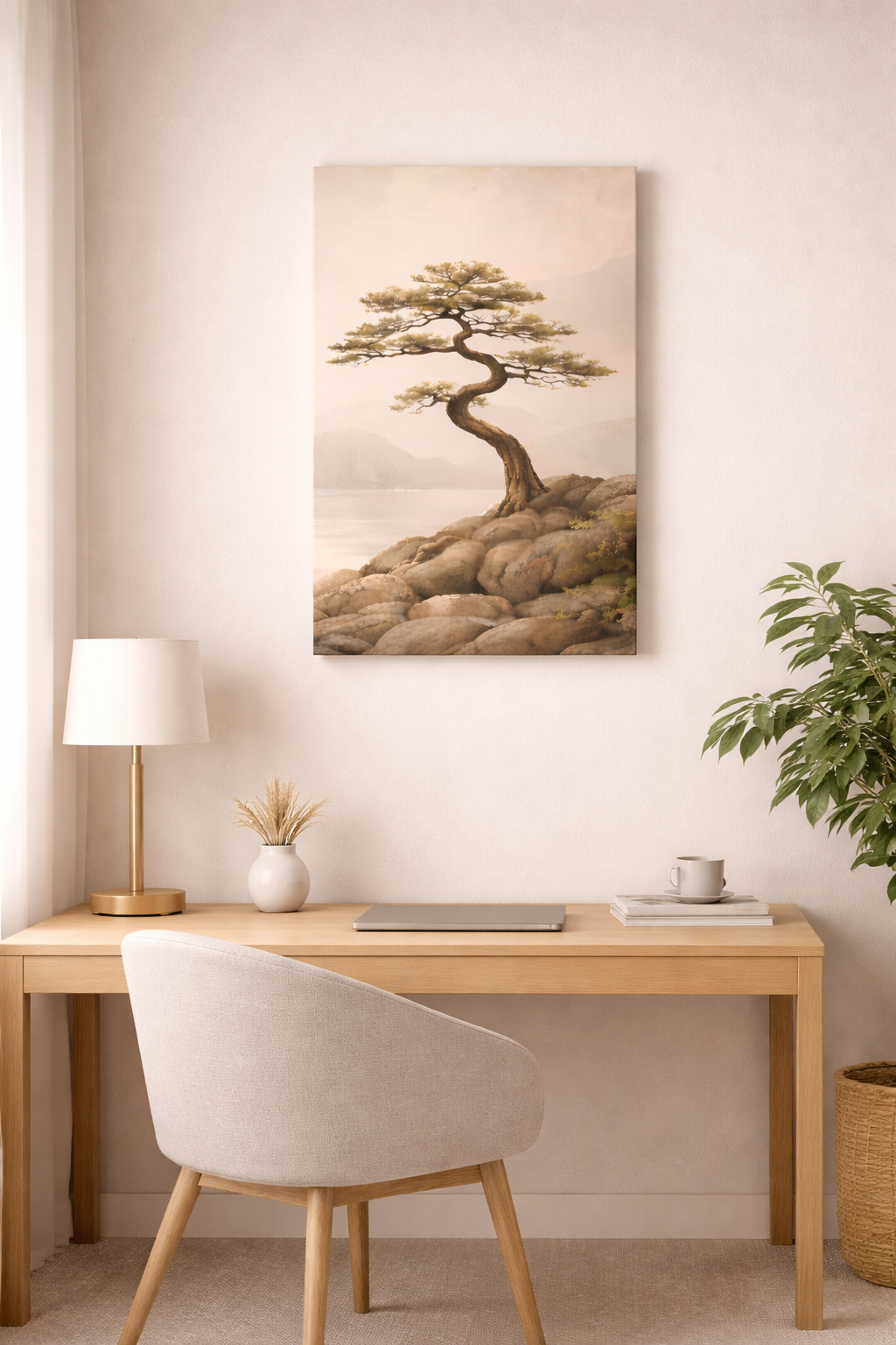 Japandi Bonsai Tree