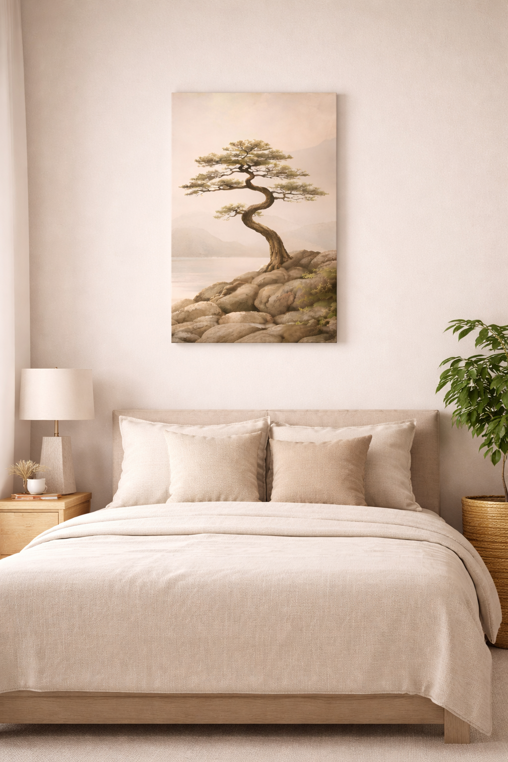 Japandi Bonsai Tree