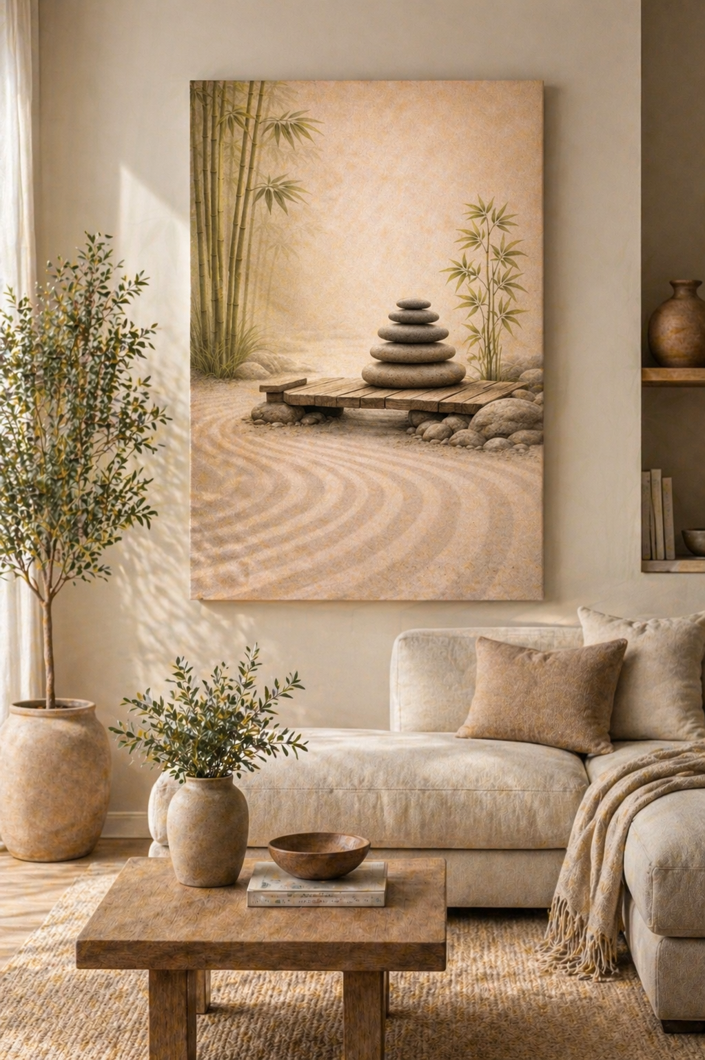 Zen garden platform