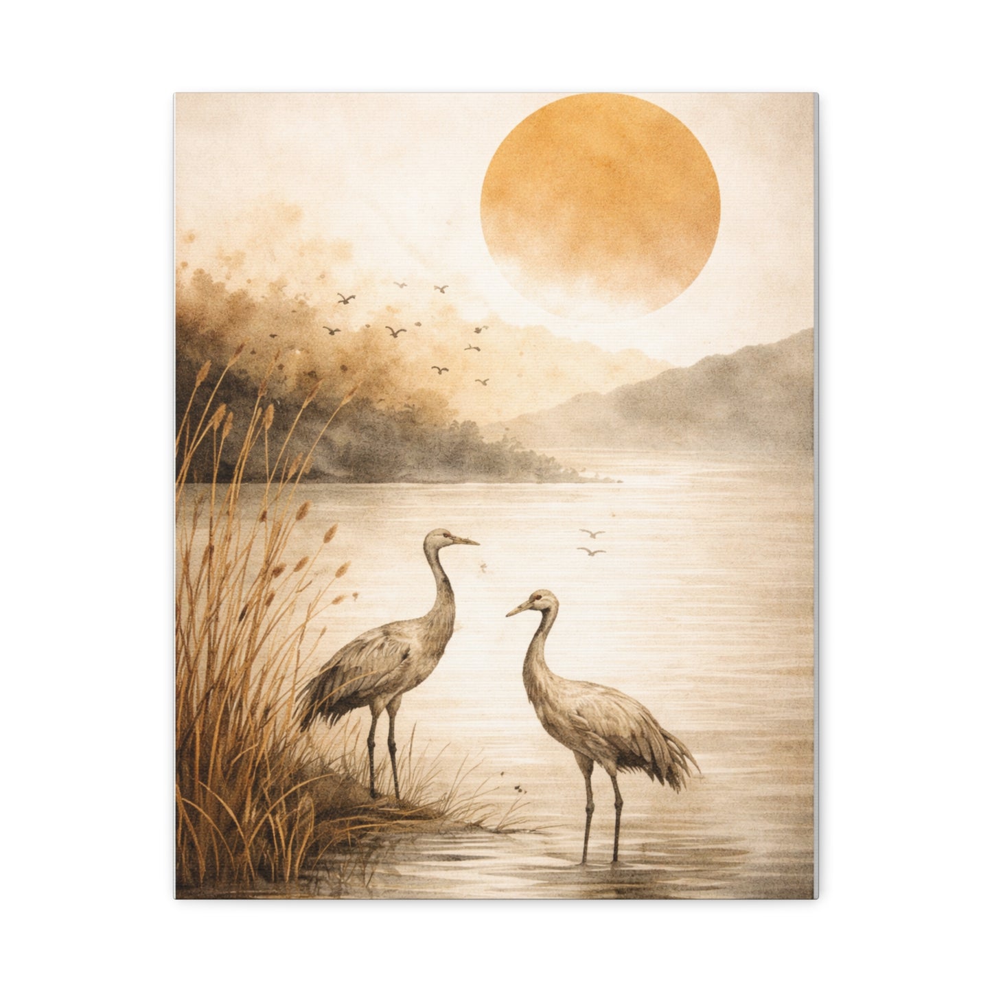 Tranquil Cranes